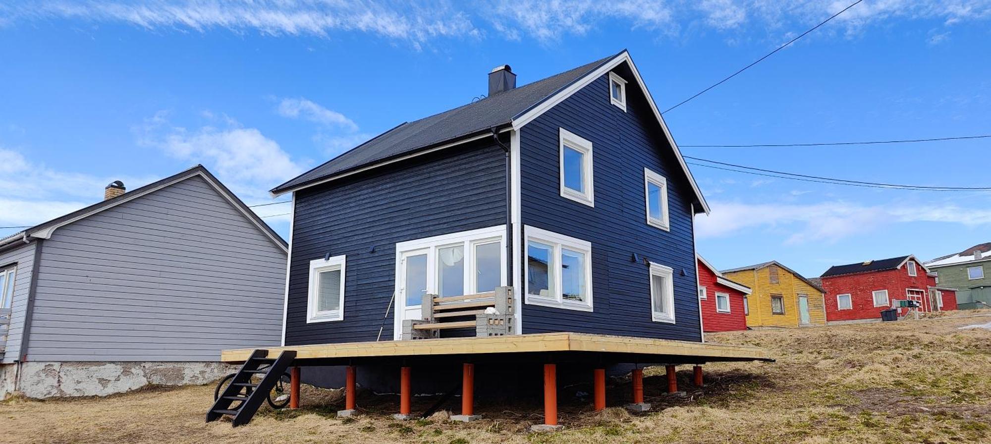 Barents Sea Window Apartment Ytre Kiberg Exterior foto