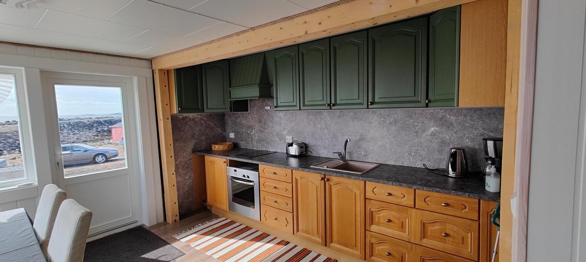 Barents Sea Window Apartment Ytre Kiberg Exterior foto